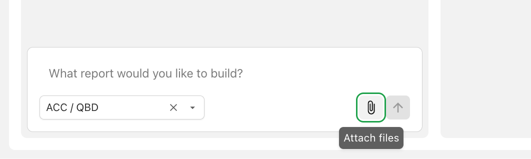 The Attach files dialog